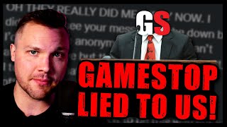 Gamestop Betrayed Everyone amp Caught Lying  Managers Messaged Me [upl. by Apilef]