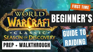 First Time Beginners Raid Guide for BFD  SoD  Everything you need to know as a Mage [upl. by Aracaj]