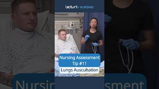 🌬️ How Do You Auscultate Lung Sounds NursingSkills BreathingAssessment nclex [upl. by Livingstone]