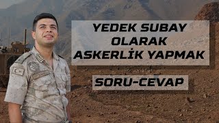 Yedek Subay ASTEĞMEN olarak askerlik yapmak  SoruCevap [upl. by Ytisahcal]