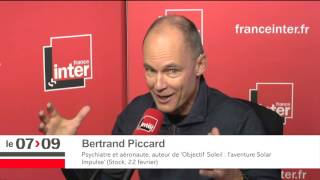 Bertrand Piccard  quotLes problèmes administratifs sont plus compliqués que la météorologiequot [upl. by Kyl753]