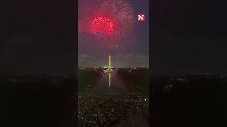 Breathtaking Independence Day Fireworks Illuminate Sky Over Washington [upl. by Fruma]