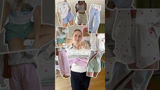 PART 1  Pyjamahose nähen 🫶🏽  nähen diy kleidung sewing kurzehose sewingtutorial [upl. by Irene]