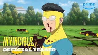 Invincible  Season 2 Teaser Trailer  Prime Video [upl. by Jessika760]