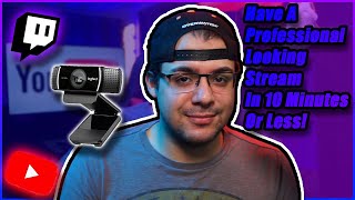 How To Setup A Webcam For Live Streaming [upl. by Tound667]