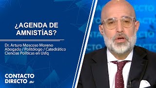 Arturo Moscoso Moreno habla sobre la agenda de amnistías  Contacto Directo  Ecuavisa [upl. by Phillipe733]