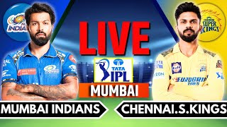 IPL 2024 Live MI vs CSK Live Match  IPL Live Score amp Commentary  Mumbai vs Chennai Live Match [upl. by Inhoj]