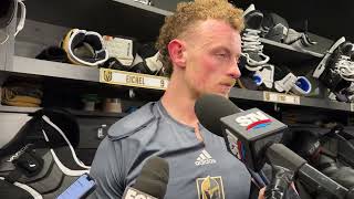 Jack Eichel Vegas Golden Knights Anxious to face McDavid Oilers in Round Two [upl. by Nosro133]