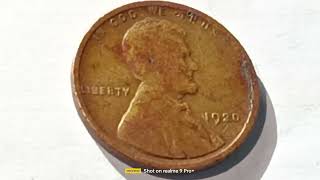 1920 lincoln penny minterror no midmark worth big money super rare how much 63000 dollars 💰🤑🤑🤑💰🤑 [upl. by Elicul]