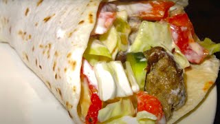 Hjemmelavet kebab Dürüm Style  Opskrift  36 [upl. by Fransisco]