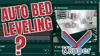 Klipper Auto Bed Leveling  Klipper Oto Tabla Seviyeleme [upl. by Alleunam]