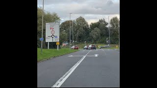 Swindon Mannington Roundabout Driving Lesson [upl. by Stockwell]