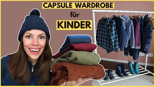 👗👕Kinderkleidung für Herbst amp Winter Capsule Wardrobe für die kalte Jahreszeit [upl. by Krm]