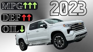 FUEL MILEAGE  Oil and DEF Consumption  NEW 30 Duramax Diesel 2023 LZ0 [upl. by Edualc]