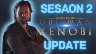 Ewan McGregor Gives Update On Obi Wan Kenobi Season 2 [upl. by Ennaihs]