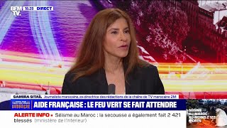 Samira Sitaïl quotCest très grave de dire que le Maroc refuse laide dun paysquot [upl. by Karb]