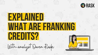 Explained What are franking credits  Rask  HD [upl. by Aela]