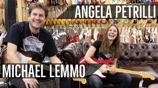 Angela Petrilli amp Michael Lemmo  2 Gorgeous Fender Stratocasters at Normans Rare Guitars [upl. by Otreblaug]