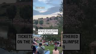 40000 ticketless Taylor Swift turn up to her concert 😮🤯  🎥 🎥 ve11ess  Viralhog [upl. by Nylirek]