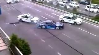 Drift Nissan 180sx Vs Police [upl. by Claud90]