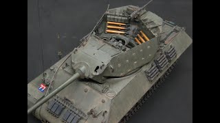 TAMIYA 135 M10 ⅡC ACHILLES WW2 BRITISH TANK DESTROYER [upl. by Nairda]