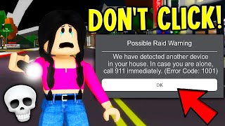 The CREEPIEST ERRORS on ROBLOX BROOKHAVEN [upl. by Haik]