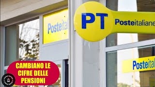 Pensioni cambiano le cifre ecco i nuovi importi [upl. by Rodablas]