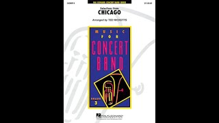 Selections from “Chicago” arr by Ted Ricketts Band  Score and Sound [upl. by Boony]