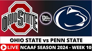 OHIO STATE VS PENN STATE LIVE 🏈 NCAAF COLLEGE FOOTBALL PlaybyPlay  Week 10  NOV 2 2024 [upl. by Enenstein]