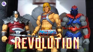 MOTU Revolution BATTLE ARMOR HEMAN Masterverse Action figure Review [upl. by Gelb157]