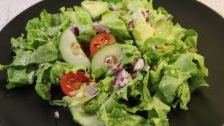 Salat mit Avocado Rezept  Der Bio Koch 469 [upl. by Alayne]