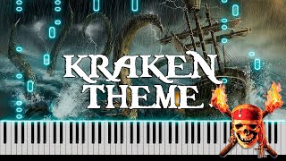 Pirates Of The Caribbean  The Kraken Piano Cover FREE MIDI [upl. by Greenwell]