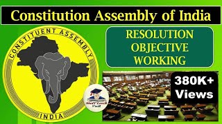 L4 Working and Objectives Resolution of the Constitution Assembly Indian Polity By VeeR UPSC CSE [upl. by Nicholas]