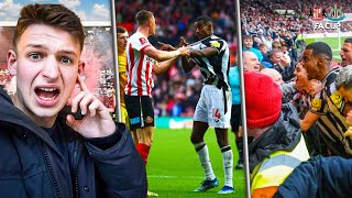 MOST PASSIONATE DERBY in ENGLAND  SUNDERLAND vs NEWCASTLE [upl. by Rannug]