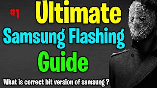 Samsung Flashing Guide  How to download correct Samsung firmware  Stock Rom  2022 Updated [upl. by Eerbua]