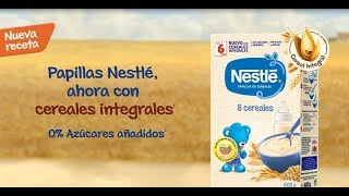 Papillas NESTLÉ  Nutrición completa para pequeñas barriguitas [upl. by Brittnee]