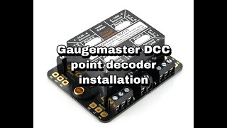 Gaugemaster DCC32 installation and testing [upl. by Behl]