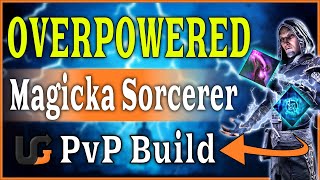 BEST PVP CLASS ESO magicka sorcerer pvp build  Update 43 [upl. by Nilyahs568]