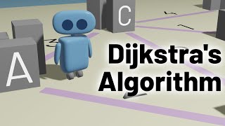 How Dijkstras Algorithm Works [upl. by Norrahc]