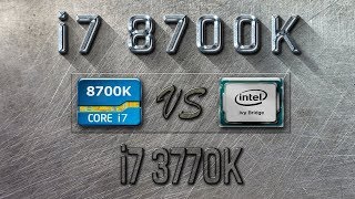 i7 8700K vs i7 3770K Benchmarks  Gaming Tests Review amp Comparison [upl. by Keli]