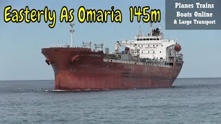 Easterly As Omaria 145m Chemical Tanker Ship In The St Clair River [upl. by Gunzburg]