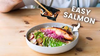 The Salmon Rice Bowl That Broke TikTok Viral Salmon Rice Recipe [upl. by Ruthann]