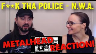 Fk Tha Police  NWA REACTION by metalheads [upl. by Irehj]