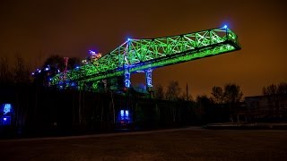 Landschaftspark Duisburg Nord bei Nacht [upl. by Akenom]