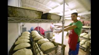 Doukhobor Bread Baking Timelapse [upl. by Romeo562]