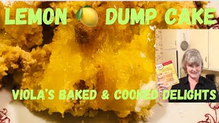 🍋LEMON DUMP CAKE🍋 [upl. by Nichols170]