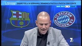 BarcelonaBayern Monaco 28 con Valerio Pavesi Nomi Senza licenza UEFA [upl. by Arocal159]