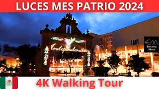 ZAPOPAN Luces Septiembre 2024 4K Walking Tour  Jalisco 🇲🇽 [upl. by Guglielmo]