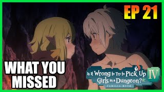 An Intimate Respite  Cuts and Changes  DanMachi Season 4  Episode 21 [upl. by Camel823]