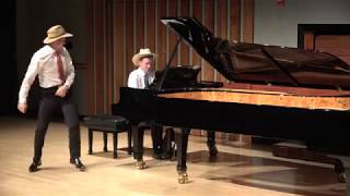 Copland  quotHoedownquot from Rodeo  The Ensign Piano Quartet [upl. by Sheehan]